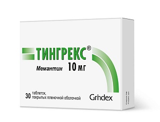Тингрекс таб п/пл/о 10 мг N30 (Гриндекс)
