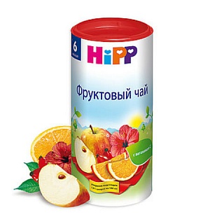 Хипп чай фруктовый с 6мес 200г (Хипп)