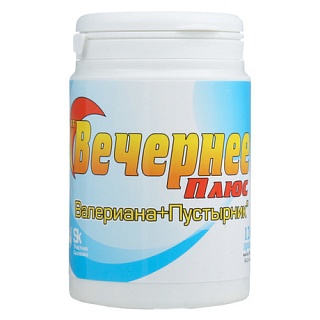Вечернее плюс драже валер/пустыр N120 (Парафарм)