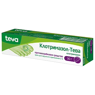 Клотримазол-Тева крем 30г (Тева)