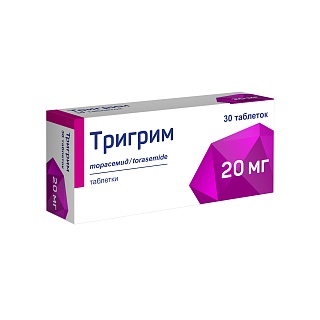 Тригрим таб 20мг N30 (Акрихин)