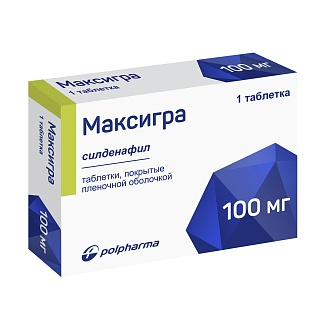 Максигра таб п/пл/о 100мг N1 (Акрихин)