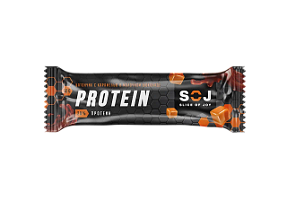 Батончик протеин солен карам 40г (Содж ООО)