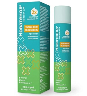 Новатенол пена-спрей д/ухода за кожей 68г (Эгис)