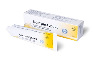 Купить контрактубекс гель 50г (мерц) Контрактубекс гель 50г (Мерц)