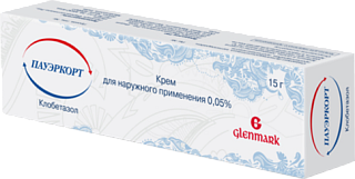 Пауэркорт крем 0,05% 15г (Гленмарк)