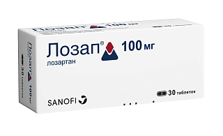 Лозап таб 100мг N30 (Санофи)