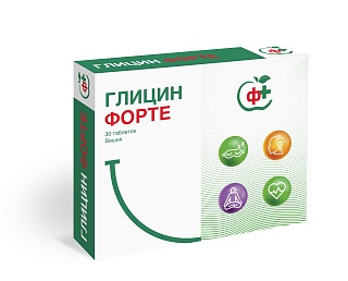 Глицин Форте ВИТАМИР вишня таб 300мг N30 (Квадрат-С)