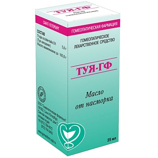 Купить туя-гф масло 25мл (гомеофарм) Туя-ГФ масло 25мл (Гомеофарм)