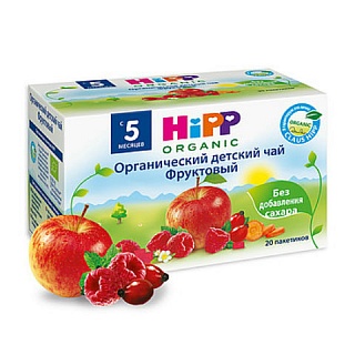 Хипп чай органич фруктов с 5мес ф/п 2г N20 (Хипп)