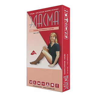 Гольфы Элсама эласт компрес1 р4 тем-беж