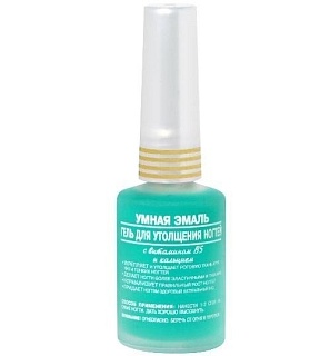 Умная эмаль гель д/утолщ ногтей с кальц/вит 11мл (Френчи)
