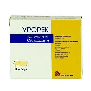 Урорек капс 4мг N30 (Русфик)