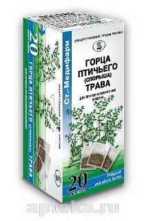 Купить горца птичьего трава спорыш ф/п 1,5г n20 (ст-медифарм) Горца птичьего трава Спорыш ф/п 1,5г N20 (СТ-Медифарм)