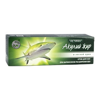 Акулий жир Крем д/ног лесной орех 75мл (Твинс)