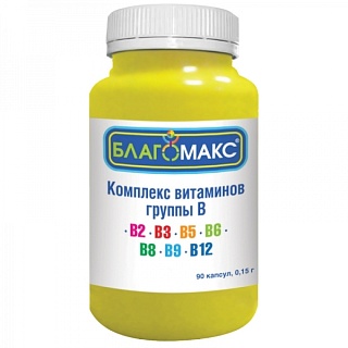 Благомакс Витамин В капс 0,15 N90 (Набисс)