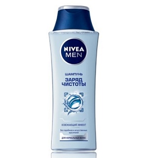 Нивея шампунь д/муж Заряд чистоты 250мл(Байерсдорф (ГЕР)