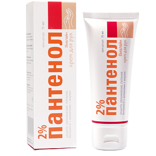 Пантенол крем д/рук 2% 75мл (Атрапак)